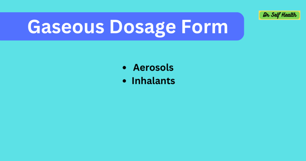 Dosage Forms